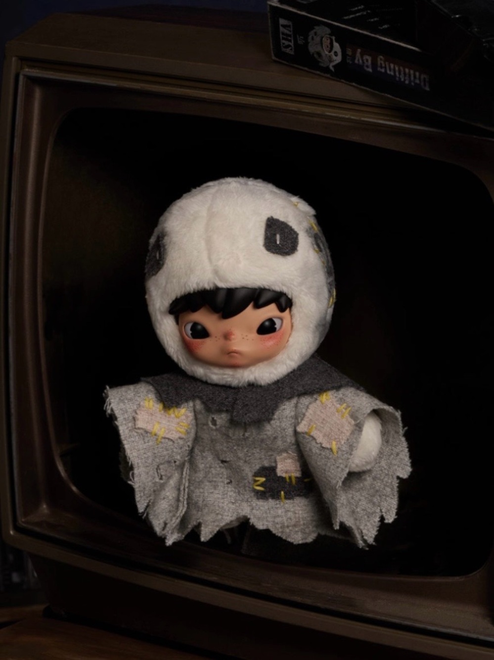 POP MART - Hirono After Dark Series Plush Doll Pendant - Drifting By